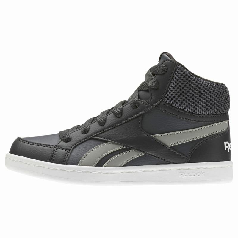 Tenisi Reebok Royal Prime Mid Baieti Gri Inchis/Albi Romania WE8795WY
